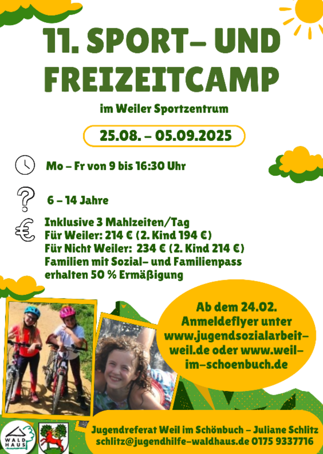Sport- und Freizeitcamp Weil 2025
