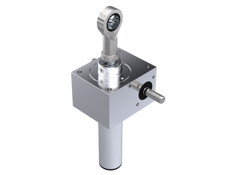 Spindelhubgetriebe der M/J-Serie in der Bauart VP verdrehgesichert über Passfedernut