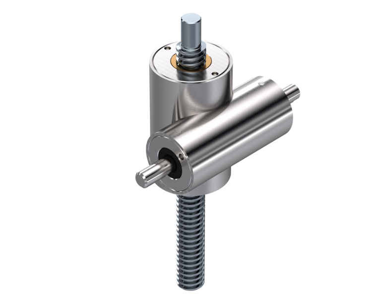 Spindelhubgetriebe der TUBIX-Serie in der Bauart N mit hebender Spindel 