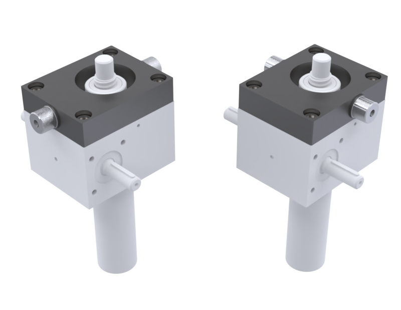 Kardanadapter KA-ZL und KA-ZQ - Für Anwendungsfälle, bei denen Spindelhubgetriebe um eine Achse schwenkbar eingebaut werden müssen