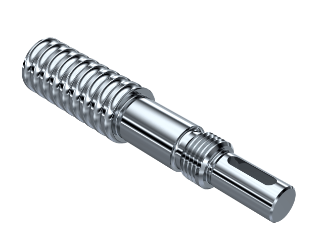 Endenarbeitung für Loslager/Festlager Form D